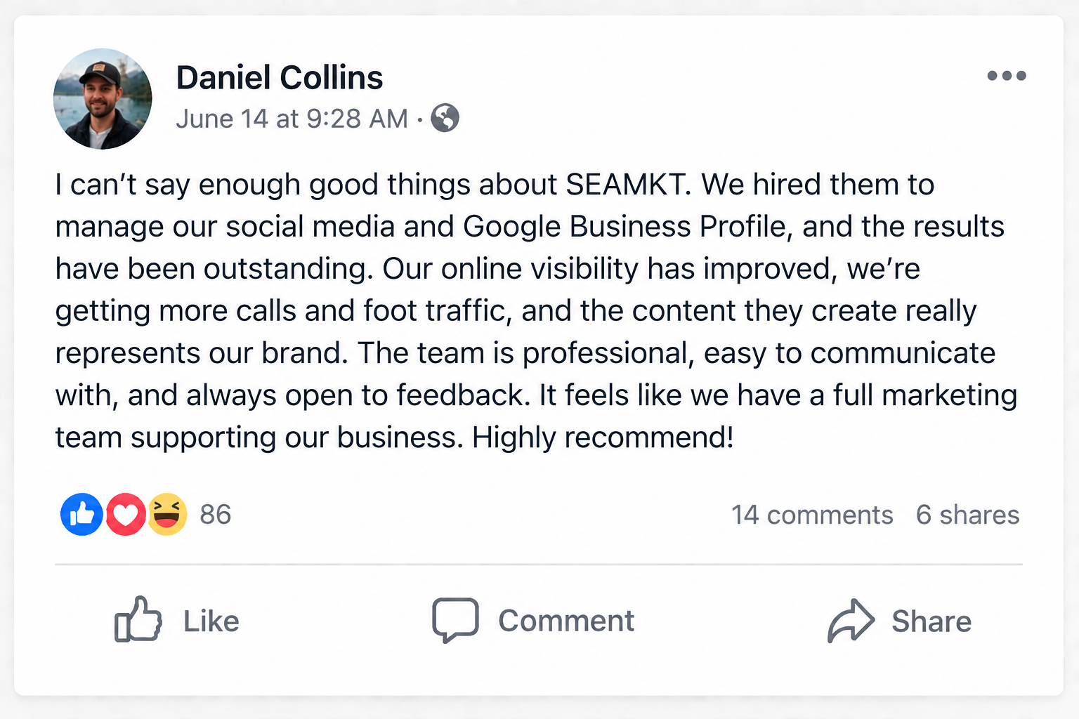 SEA COMERA member review 10